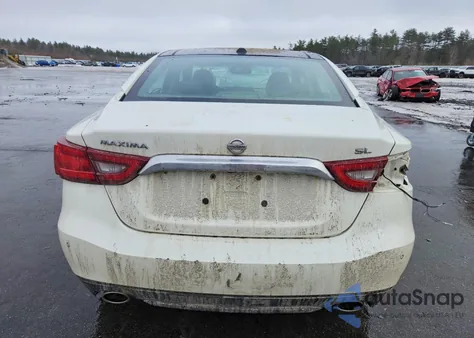 2017 Nissan Maxima 3.5S z USA, uszkodzony, nr VIN 1N4AA6APXHC408859